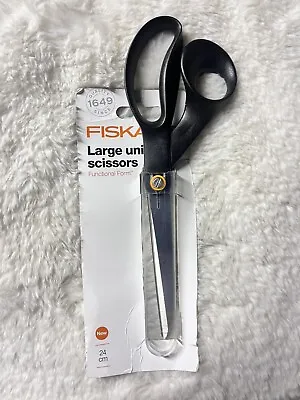 Fiskars Scissors Sewing Universal Classic Functional Easy Action Brand New • £29.89