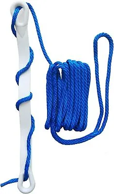 3/8inch 20FT Boat Nylon Dock Line Snubber Solid Braided Mooring Rope Anchor Line • $13.49