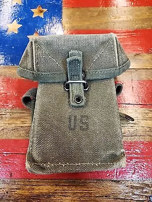 Vietnam War Era US Army Small Arms Combat Ammo Pouch Dated Sept 1959 3162 • $35