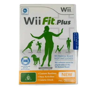 Wii Fit Plus (2009 Nintendo Wii) Complete With Manual • $15