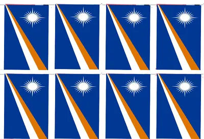 Marshall Island Country 12x18 Bunting String Flag Banner (8 Flags) • $19.88