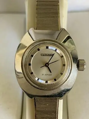 Vintage Citizen Wind Up Ladies Wrist Watch 6-680046-d  Needs Service • $29