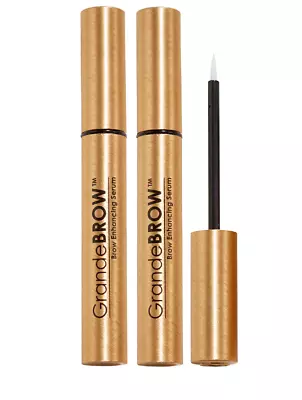 (2 Pack) Grande BROW EYEBROW Enhancing Serum .1oz./3ml Exp. 2-2027 • $29.99