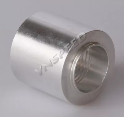 3/8  NPT Female Aluminum Weld On Fitting Bung Silver • $4.50