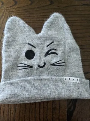 Neff Beanie Kitty Preowned Size 0/S • £9.65