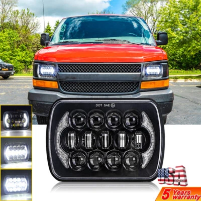 $38.99 • Buy For Chevrolet Express 1500 2500 3500 Astro Cargo Van G10 7x6  Halo LED Headlight