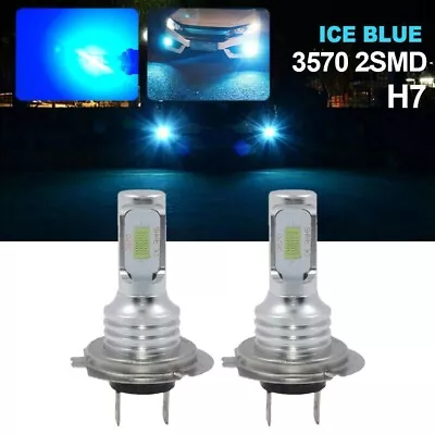 LED Lights 80W 8000LM H7 LED 8000K Headlight Bulbs Kit Low Temperature • $14.64