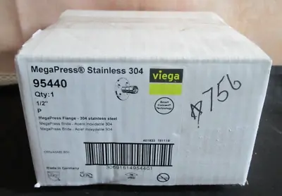 MegaPress Flange Viega 1/2  Mega Press 95440 • $7.49