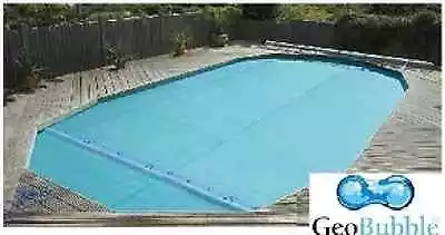 12ft X 24ft Sol Guard 500 Micron GeoBubble Swimming Pool Solar Cover Covers • £334.99