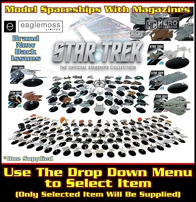 £24.99 • Buy Eaglemoss Star Trek The Official Star Ship Collection Models With Magazines New