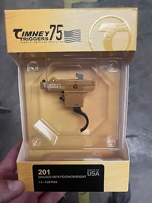 Timney Triggers MAUSER FEATHERWEIGHT 98FM FM-98 Curved Trigger - 201 • $87.99