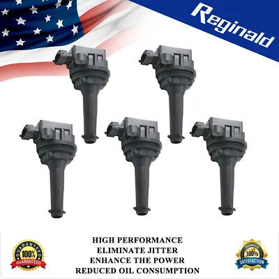 Pack Of 5 Ignition Coil For Volvo S60 S70 S80 C70 XC70 V70 T5 UF341 30713416 • $43.84