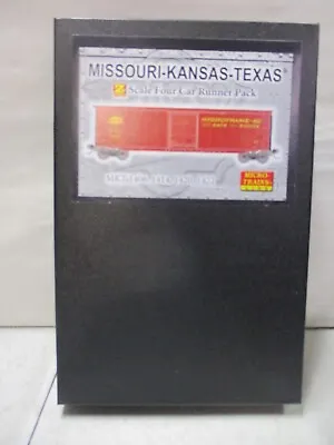 Micro-Trains Line Missouri Kansas Texas Four Car Runner Pack Z Scale • $74.99