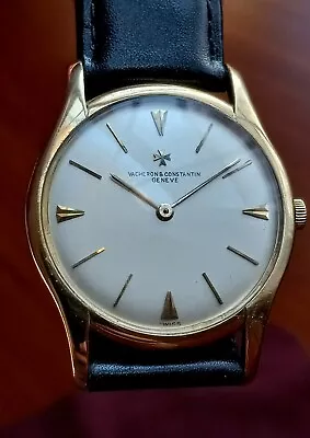 $3975 • Buy Vintage 1950's Vacheron Constantin 18k Yellow Gold Men's Watch Reference 6186