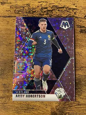 2021 Panini Mosaic UEFA Euro 2020 Purple Circles /49 Andrew Robertson #82 • £20