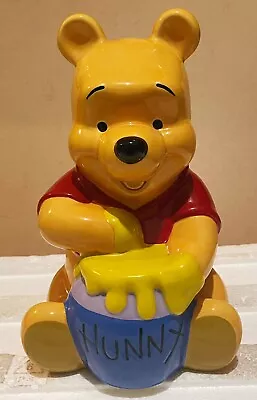 VINTAGE Winnie The Pooh DISNEY Ceramic Money Box Piggy Bank DISNEY LICENCED 90s • $45