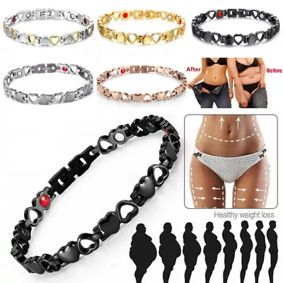 £3.23 • Buy Magnetic Healing Therapy Arthritis Bracelet Health Weight Loss Pain Relief Women