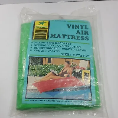Vintage Texsport Vinyl Air Mattress (Pool Raft) 27 ×67  • $26.20