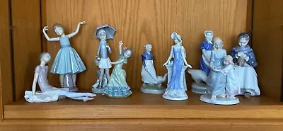 Porcelain Figurine Lot Vintage Mostly Lladro  • $1500