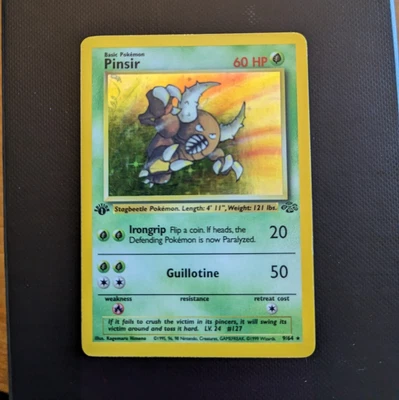 $9.95 • Buy First Edition Pinsir 9/64 Holo Jungle Set Pokemon LP/MP Condition