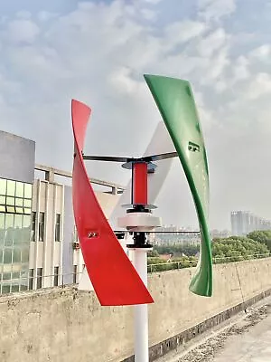 800W Low RPM Vertical Axis Maglev Wind Turbine Generator 12V 24V 48v  Windmills • $1550