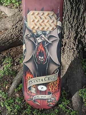 Jeff Grosso Demon Angel Santa Cruz Vintage Snowboard Deck Used RARE • $800