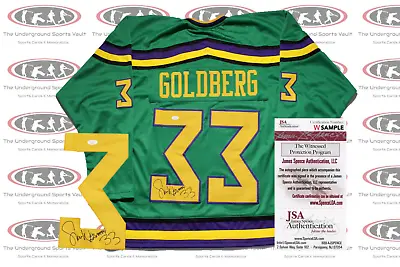 Shaun Weiss Mighty Ducks  Goldberg  Actor Signed Custom Hockey Jerseys JSA • $119.99