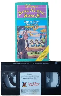 Disney's Sing Along Songs - Song Of The South: Zip-A-Dee-Doo-Dah VHS • $3.99