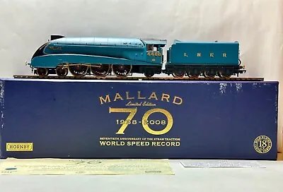 Hornby R2684 Mallard LNER Class A4 Locomotive 18CT Gold Plated Ltd Ed Read Desc • £199.99