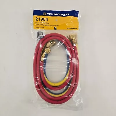 Yellow Jacket 21985 Manifold Hose Set - 60  - RedYellowBlue • $86.95