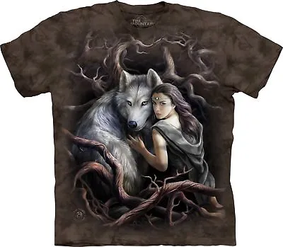 £29.99 • Buy SOUL BOND WOLF The Mountain T Shirt Anne Stokes Unisex