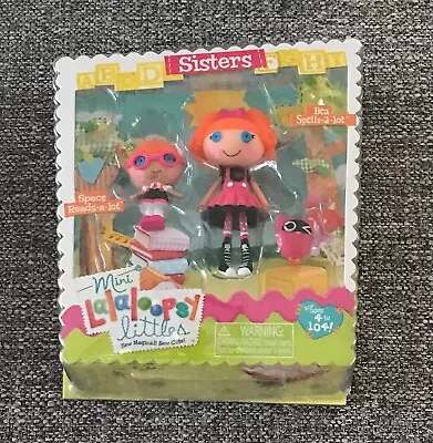 Lalaloopsy Mini Sisters NEW SEALED Bea Spells & Specs Reads A-Lot Series 1 2013 • $19.97