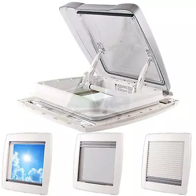 MPK VISION STAR PRO 400mm ROOFLIGHT WINDOW VENT SKYLIGHT FOR CARAVAN & MOTORHOME • £109.95