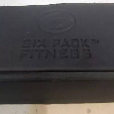 Six Pack Fitness Travel Daily Meal Prep Black Zipper Bag For 2 Meals • $34