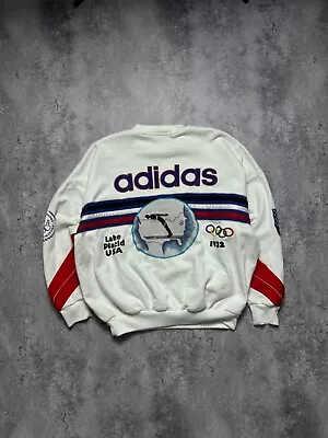 Vintage Sweatshirt Adidas Olympic Games 1932 USA M • $350