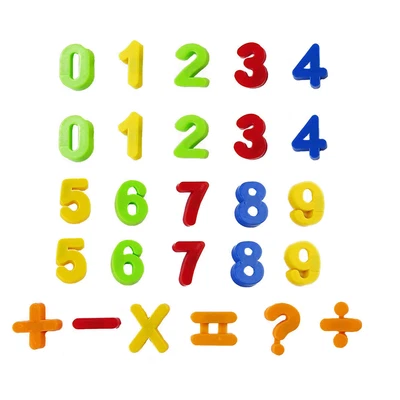 £3.65 • Buy Large Magnetic Numbers Symbols Fridge Magnets Kids Fun Preschool Learning Toys