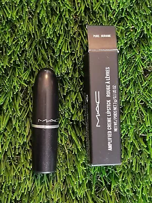 MAC 'Pure Heroine' Lorde Amplified Creme Lipstick Rare Sold Out! NIB • $49.99