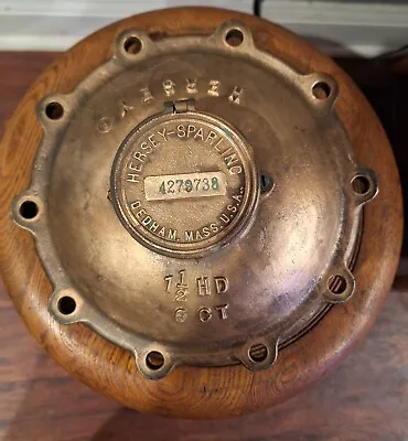 Vintage Hersey Sparkling Water Meter 4279738 Solid Brass • $100