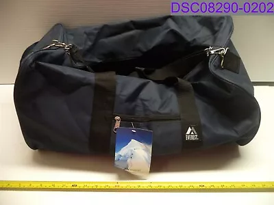 Qty = 2: Everest Large All Purpose Duffel Bag 24  X 12  X 12  Navy Blue • $47.48