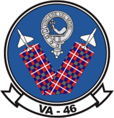 $13.99 • Buy US Navy VA-46 Attack Squadron 46 Decal - 4  Wide X 4.14  High Decal