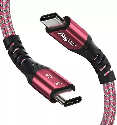$22.65 • Buy USB C To USB C Cable 100W, [3m] Fasgear 20V 5A Power Delivery USB 2.0 Type-C Cor