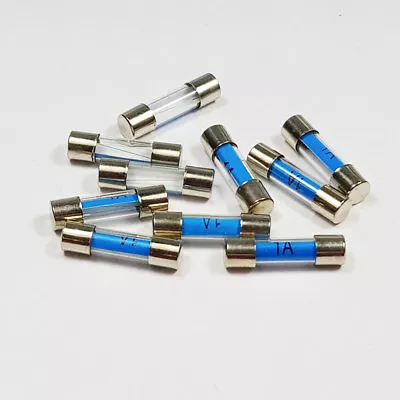20mm Glass Fuse Radio 1a A Amp Classic Car Fast Quick Blow Fuses Amps Tube • £1.99