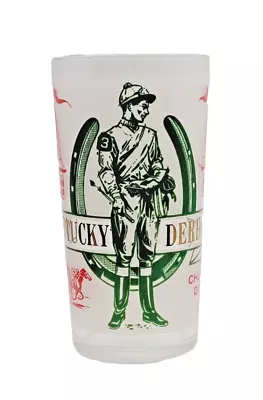 Kentucky Derby Churchill Downs Mint Julep Glass 60's 1969 Horse Racing Vintage • $36.90