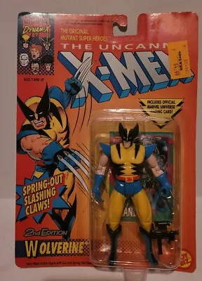 The Uncanny X-Men: Wolverine W/ Spring-Out Slashing Claws * ToyBiz 1992 * NEW • $54.99