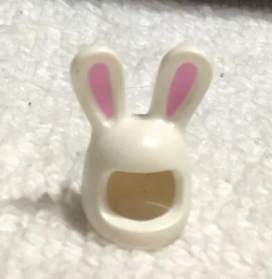 New LEGO Bunny Mask Easter Costume Alice Wondering GAME Pink Ears Rabbit Ears • £4