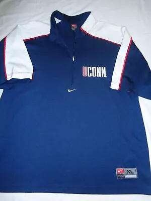 Nike Uconn Huskies Shooting Shirt Warm Up Jersey NCAA Basketball XL Vintage • $55