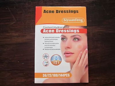 Hydrocolloid Acne Dressings 1 Pack BRAND NEW Waterproof & Breathable • £2.99