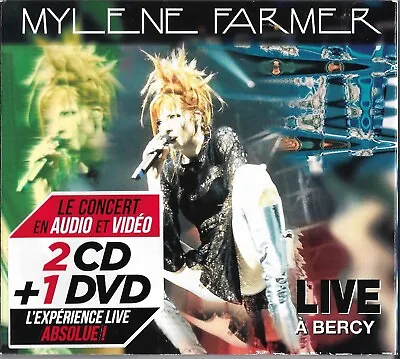 Cd+dvd Mylene Farmer - Live A Bercy [rare Cd+dvd Digipak] • $65