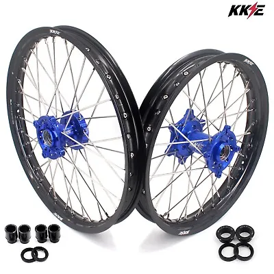 $529 • Buy KKE 21/19 MX Dirt Bike Wheels Rims For KAWASAKI KX250F KXF450 2006-2021 KX450