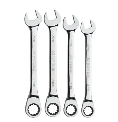 MATCO Tools 4 Pieces 90 Tooth Metic Combo Ratcheting Wrench Set S9GRCM4. NEW • $239.99